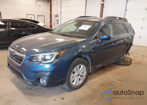 2019 Subaru Outback 2.5I Premium из США, поврежденный, VIN 4S4BSAFCXK3285863